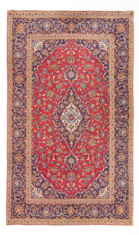 Alfombra persa - Keshan - 302 x 195 cm - rojo