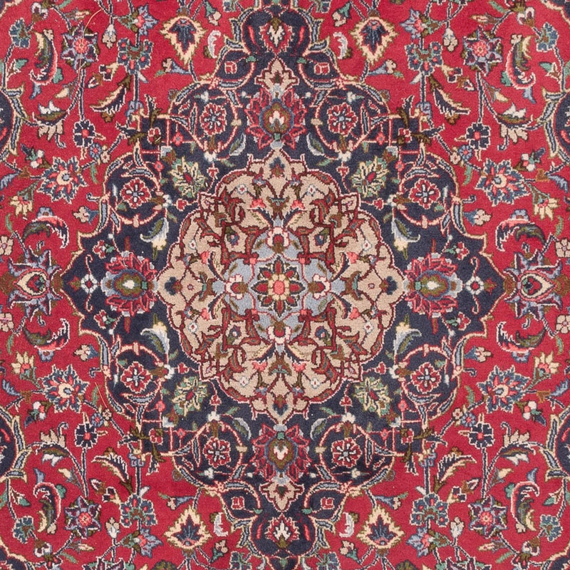 Alfombra persa - Keshan - 305 x 190 cm - rojo