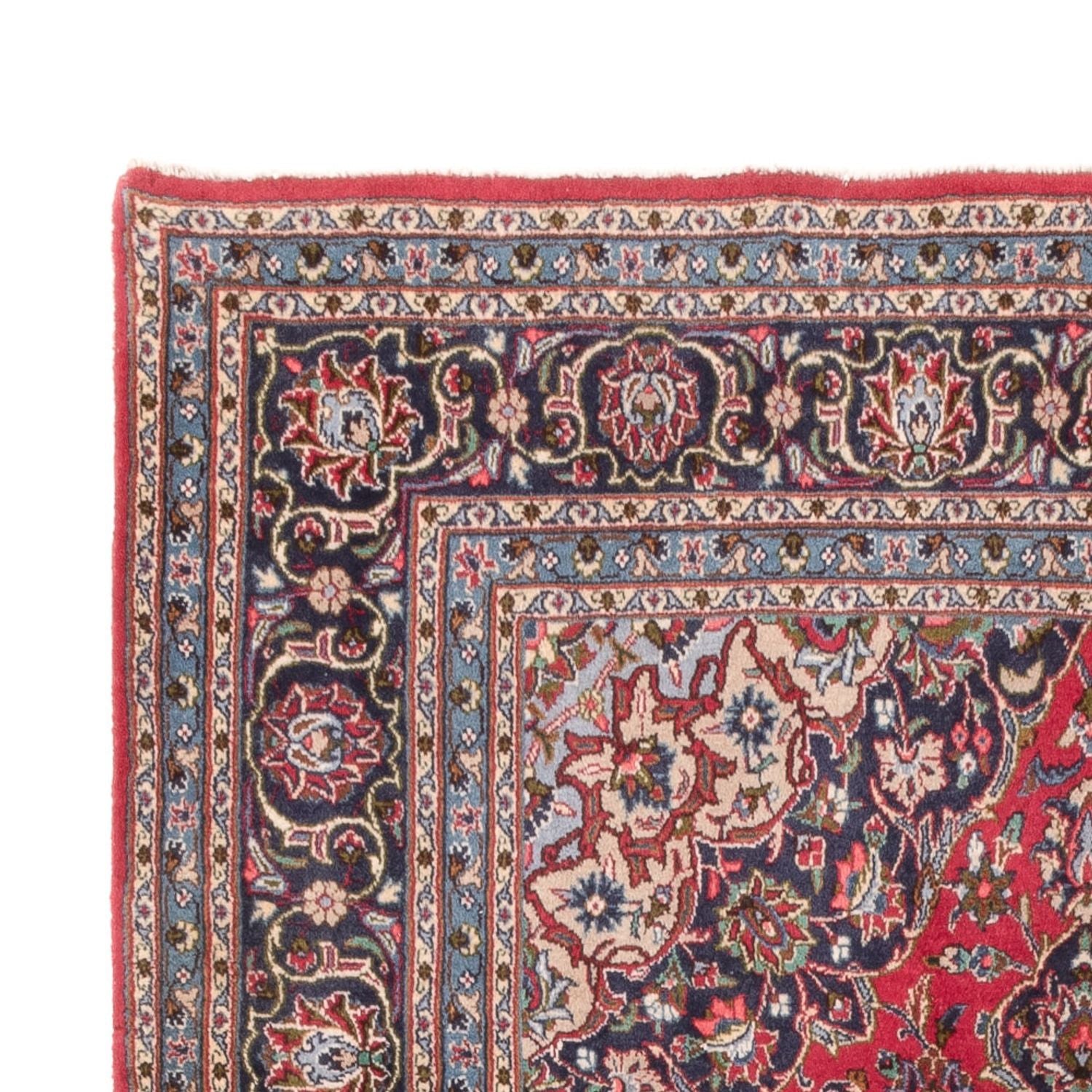 Alfombra persa - Keshan - 305 x 190 cm - rojo