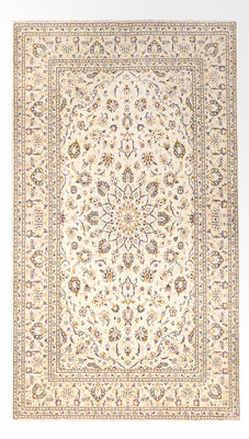 Alfombra persa - Keshan - 290 x 197 cm - crema