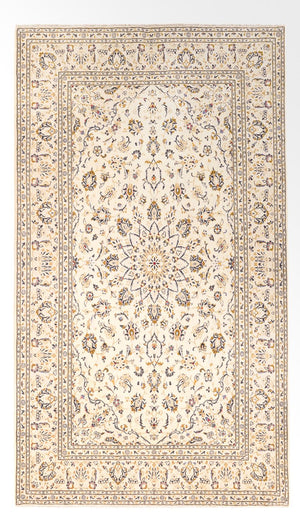 Alfombra persa - Keshan - 290 x 197 cm - crema