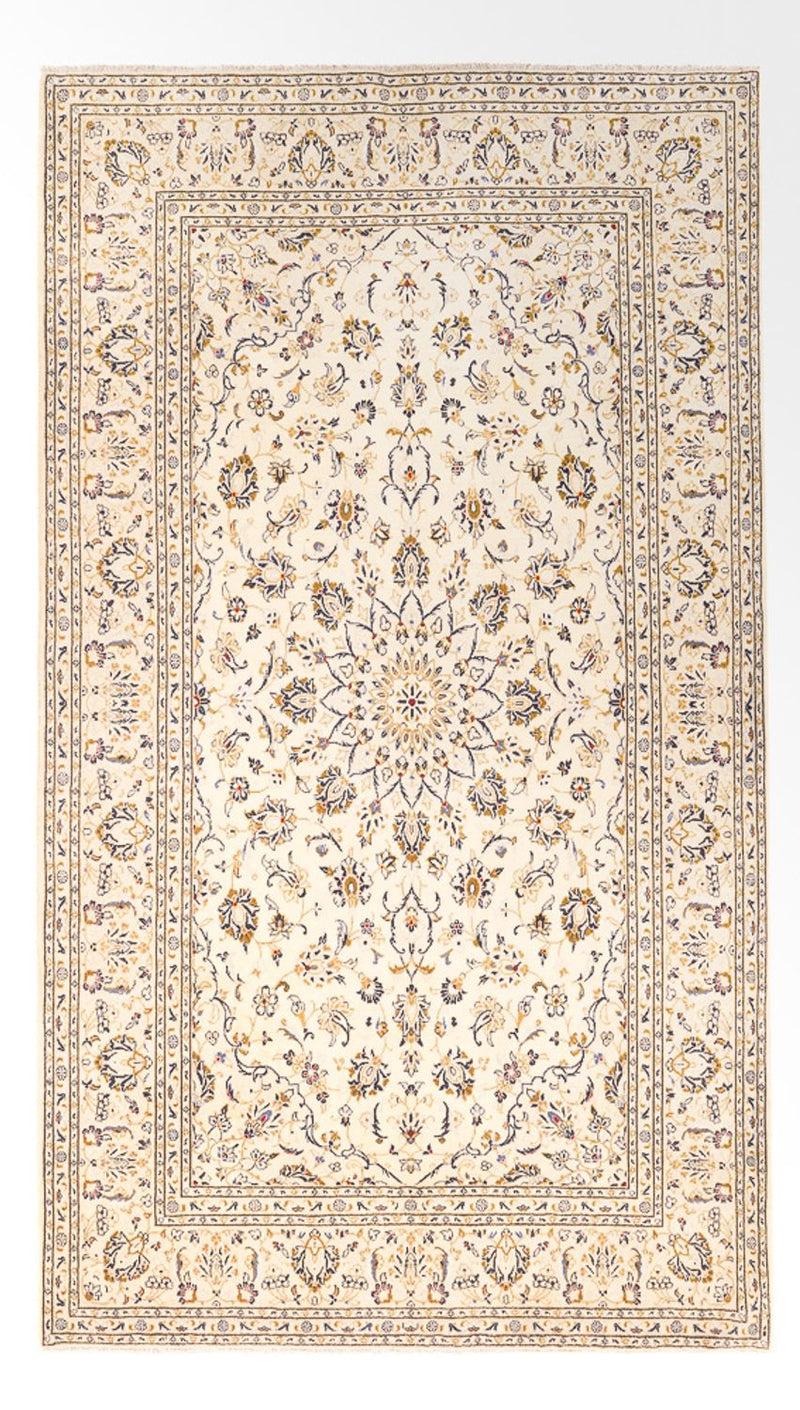 Alfombra persa - Keshan - 290 x 197 cm - crema