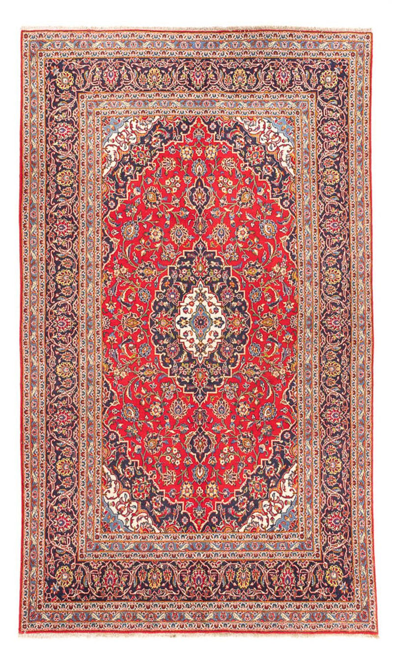 Alfombra persa - Keshan - 300 x 190 cm - rojo