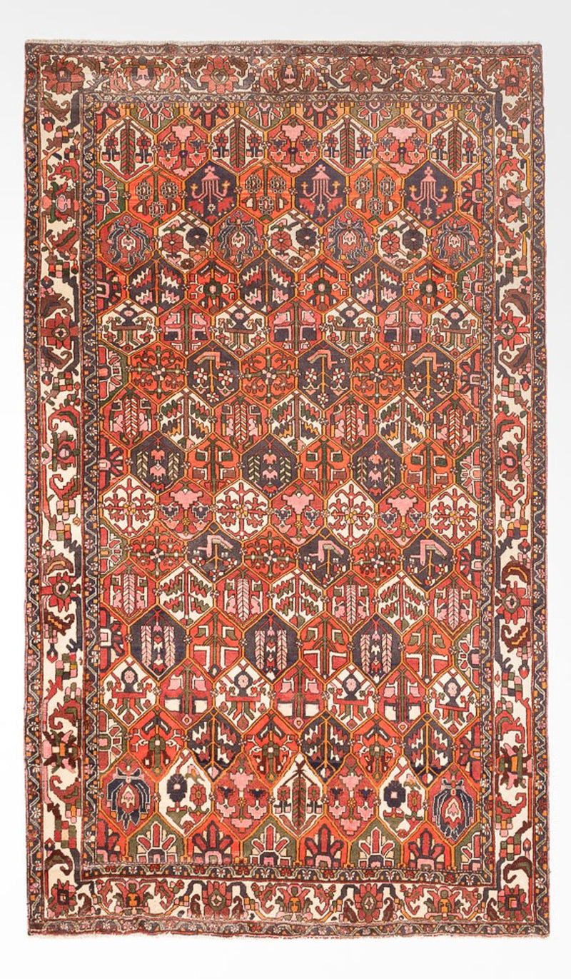 Alfombra persa - Nómada - 310 x 210 cm - terracota