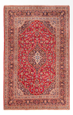 Alfombra persa - Keshan - 354 x 218 cm - rojo