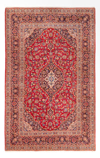 Alfombra persa - Keshan - 354 x 218 cm - rojo