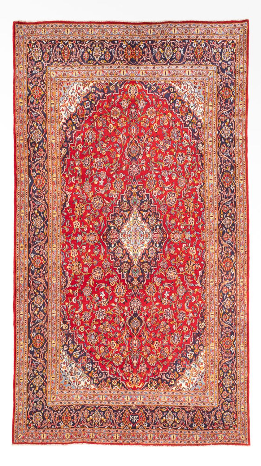 Alfombra persa - Keshan - 315 x 205 cm - rojo