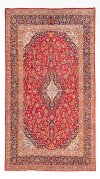Alfombra persa - Keshan - 315 x 205 cm - rojo