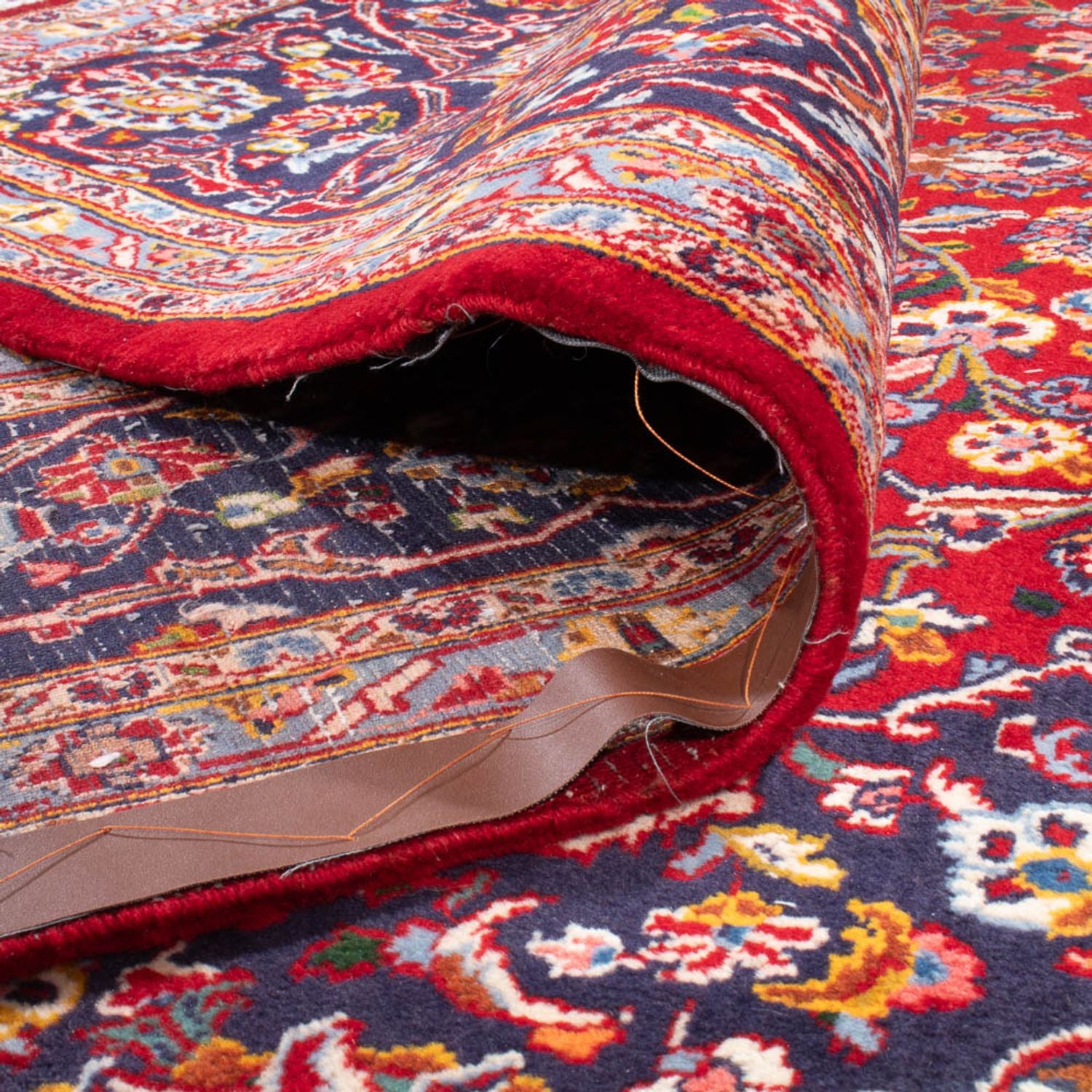 Alfombra persa - Keshan - 315 x 205 cm - rojo
