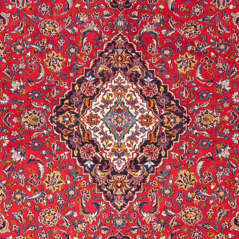 Alfombra persa - Keshan - 300 x 218 cm - rojo