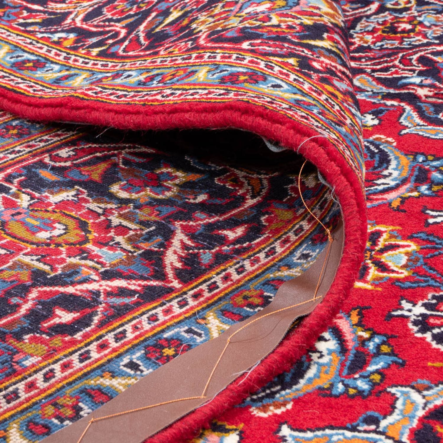 Alfombra persa - Keshan - 300 x 218 cm - rojo