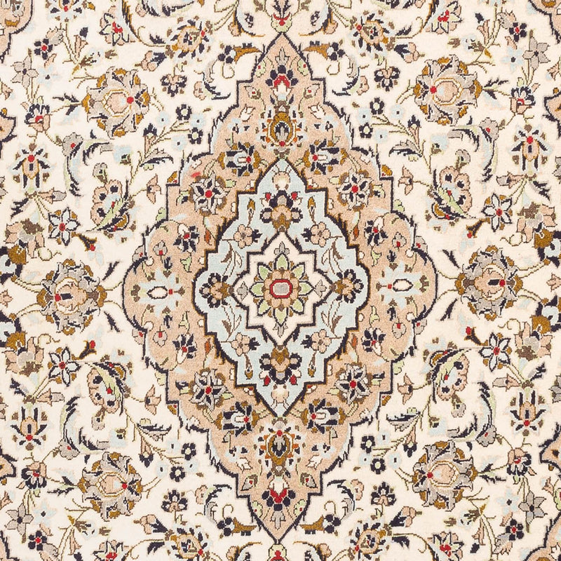 Alfombra persa - Keshan - 310 x 200 cm - crema