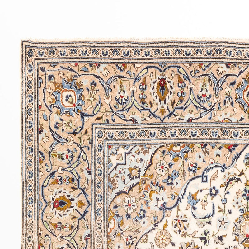 Alfombra persa - Keshan - 310 x 200 cm - crema