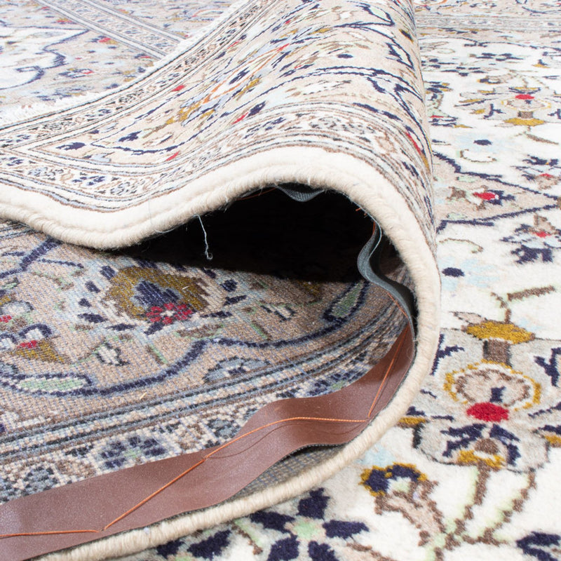Alfombra persa - Keshan - 310 x 200 cm - crema