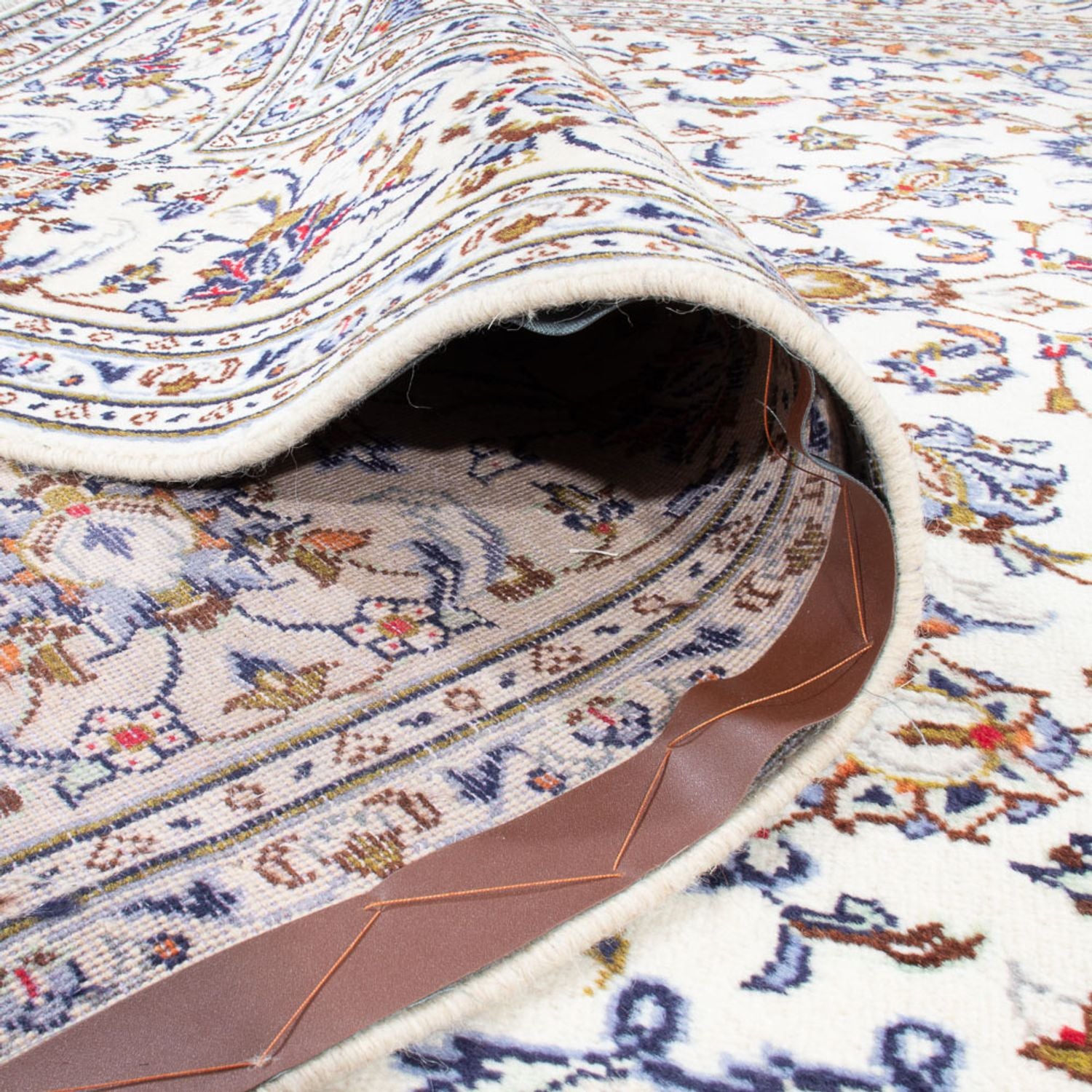 Alfombra persa - Keshan - 305 x 200 cm - beige