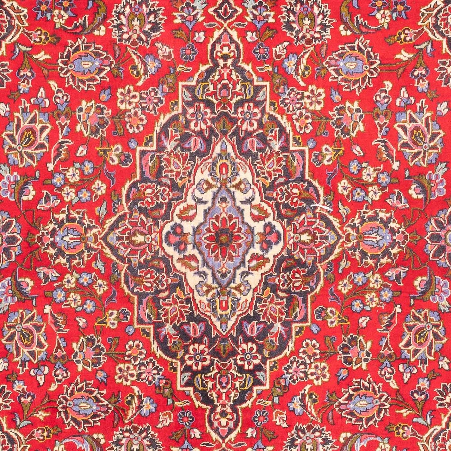 Alfombra persa - Keshan - 305 x 205 cm - rojo