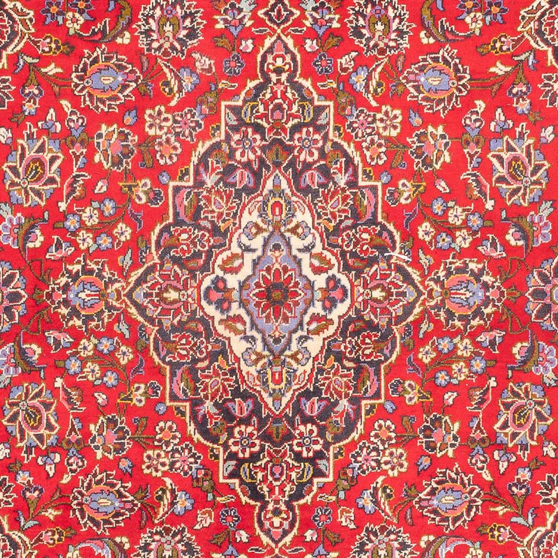 Alfombra persa - Keshan - 305 x 205 cm - rojo