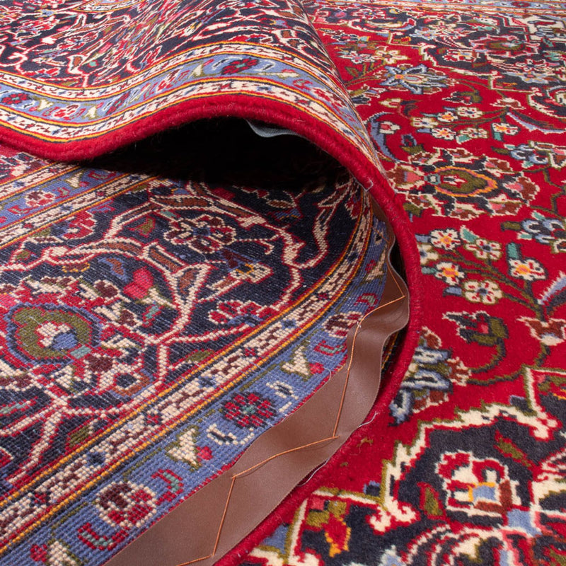 Alfombra persa - Keshan - 305 x 205 cm - rojo