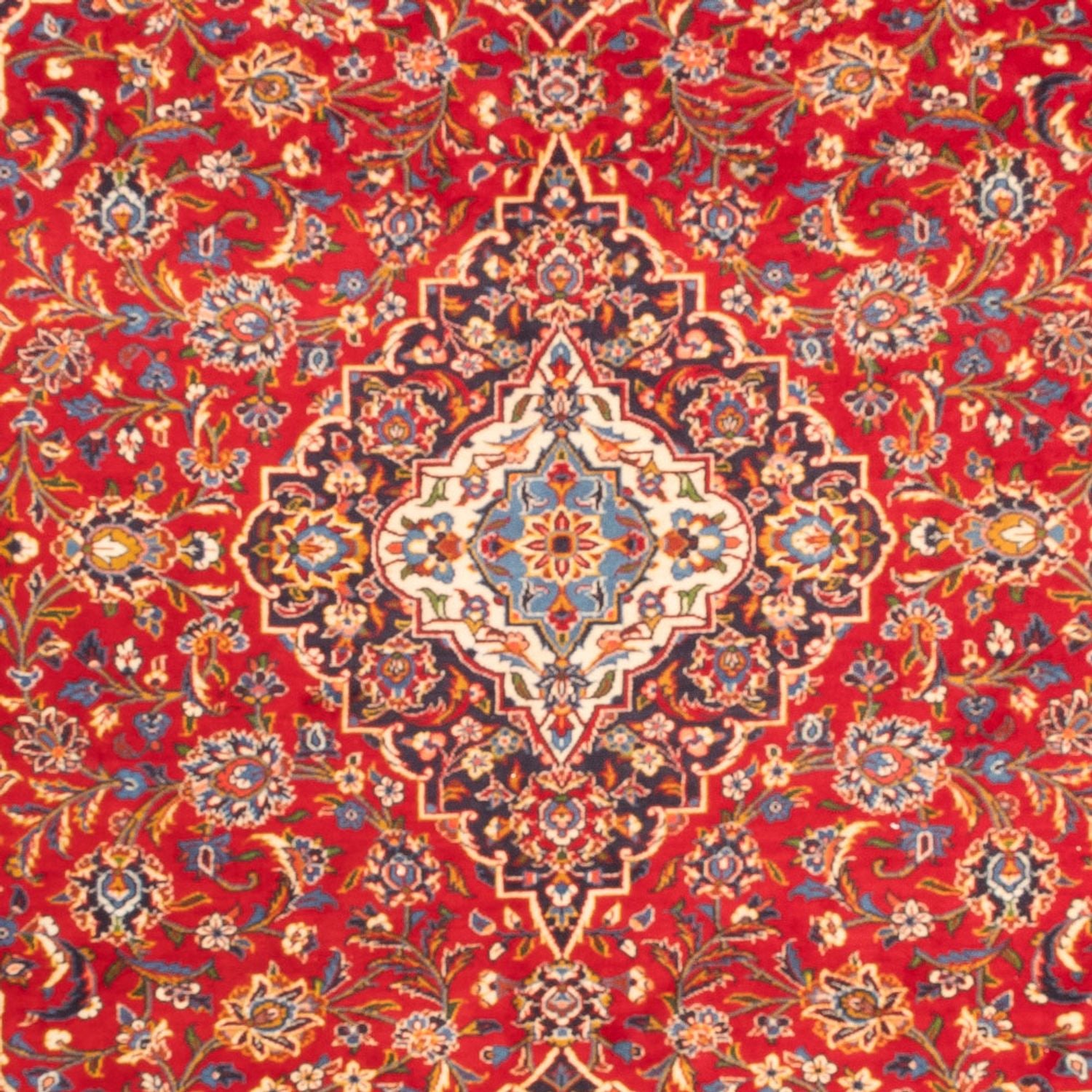 Alfombra persa - Keshan - 330 x 245 cm - rojo