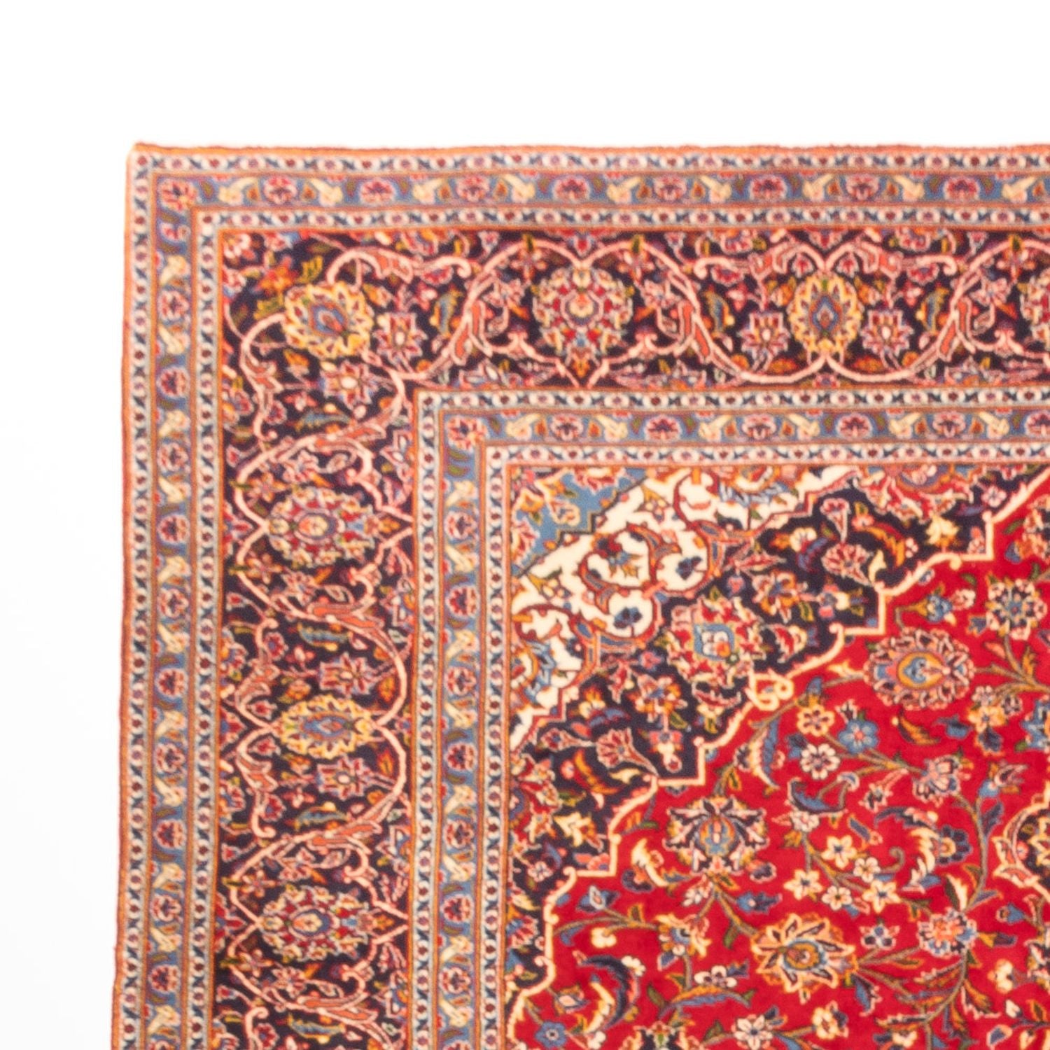 Alfombra persa - Keshan - 330 x 245 cm - rojo