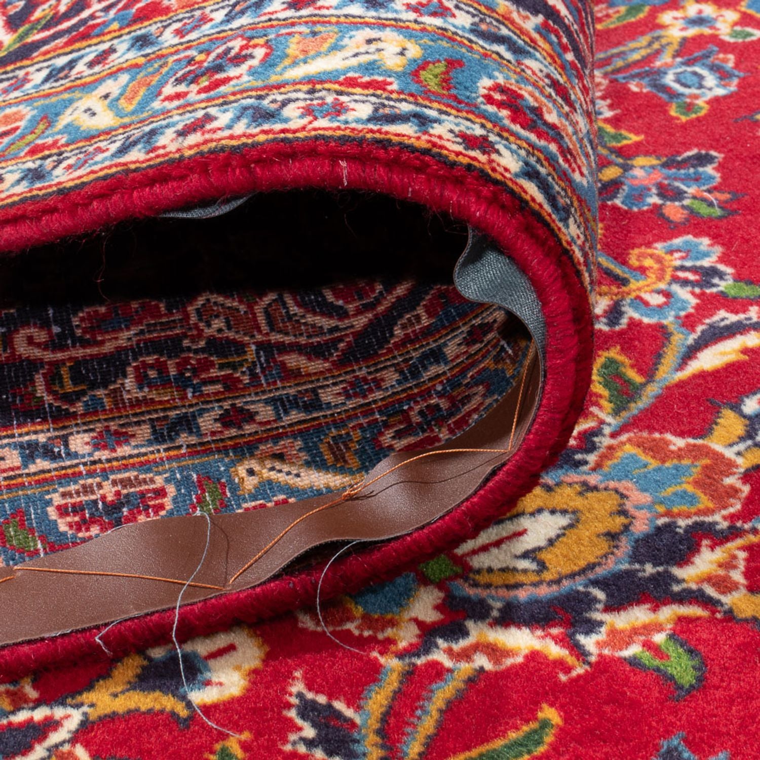 Alfombra persa - Keshan - 330 x 245 cm - rojo