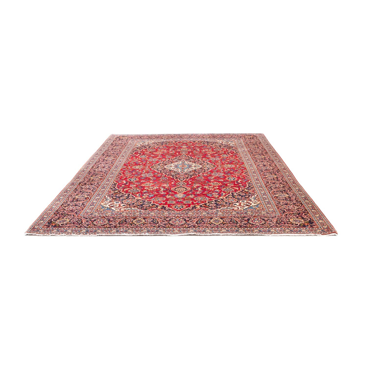 Alfombra persa - Keshan - 330 x 245 cm - rojo