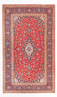 Alfombra persa - Keshan - 307 x 210 cm - rojo