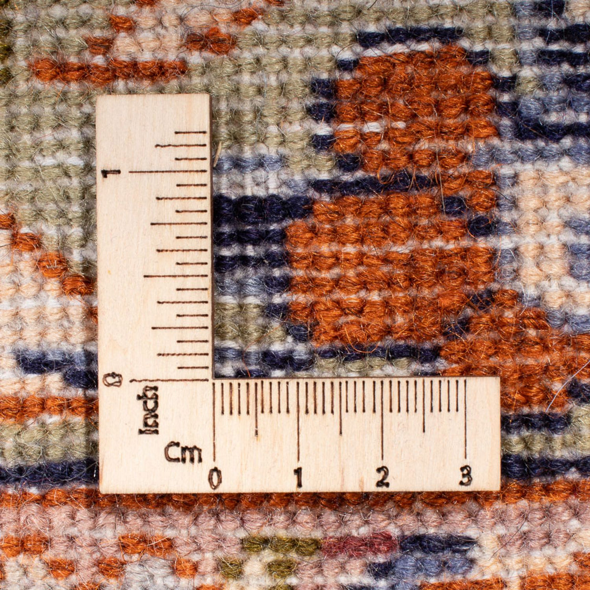 Alfombra persa - Keshan - 410 x 280 cm - beige oscuro