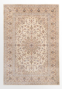 Alfombra persa - Keshan - 355 x 245 cm - beige