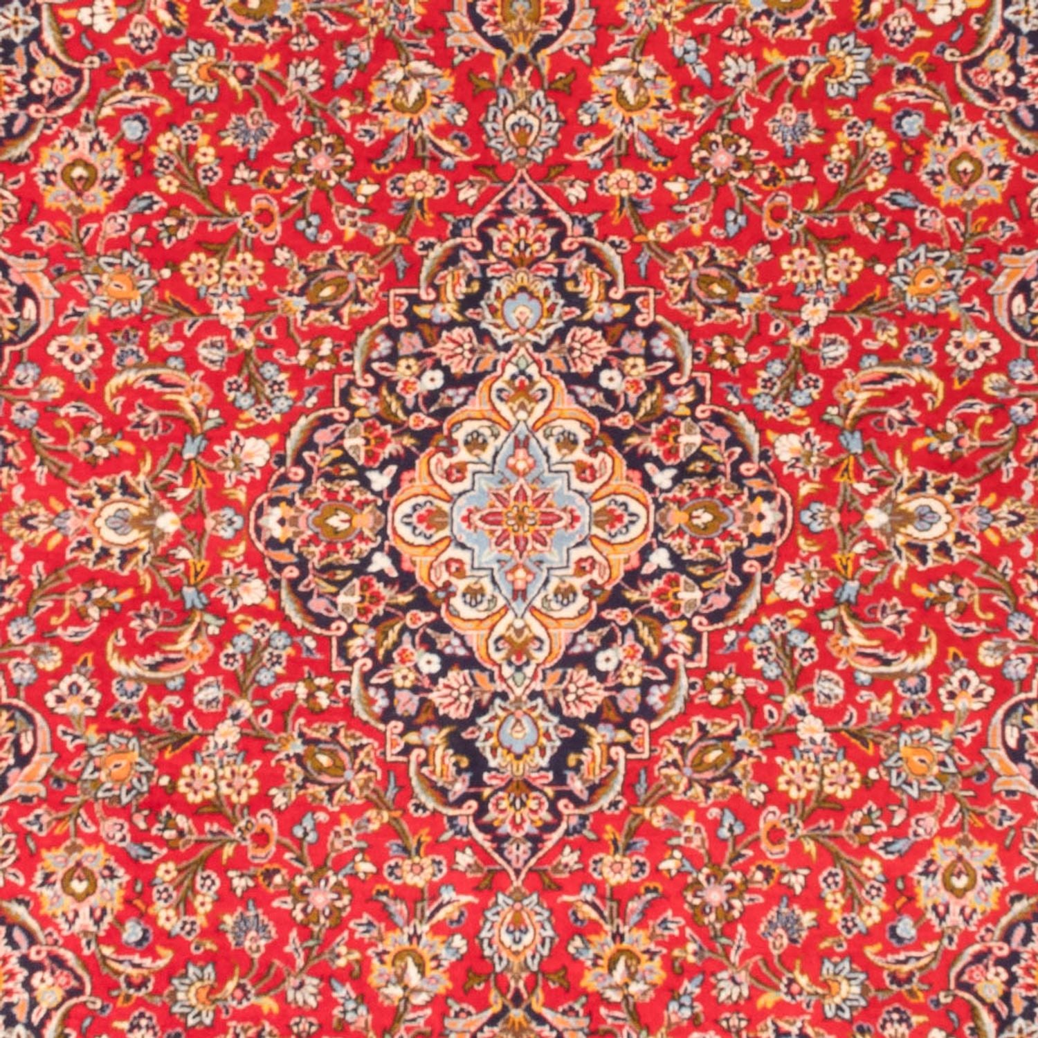 Alfombra persa - Keshan - 353 x 245 cm - rojo