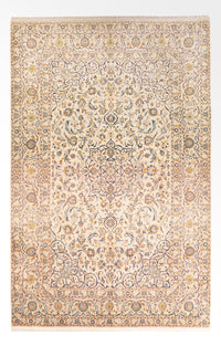 Alfombra persa - Keshan - 345 x 220 cm - beige