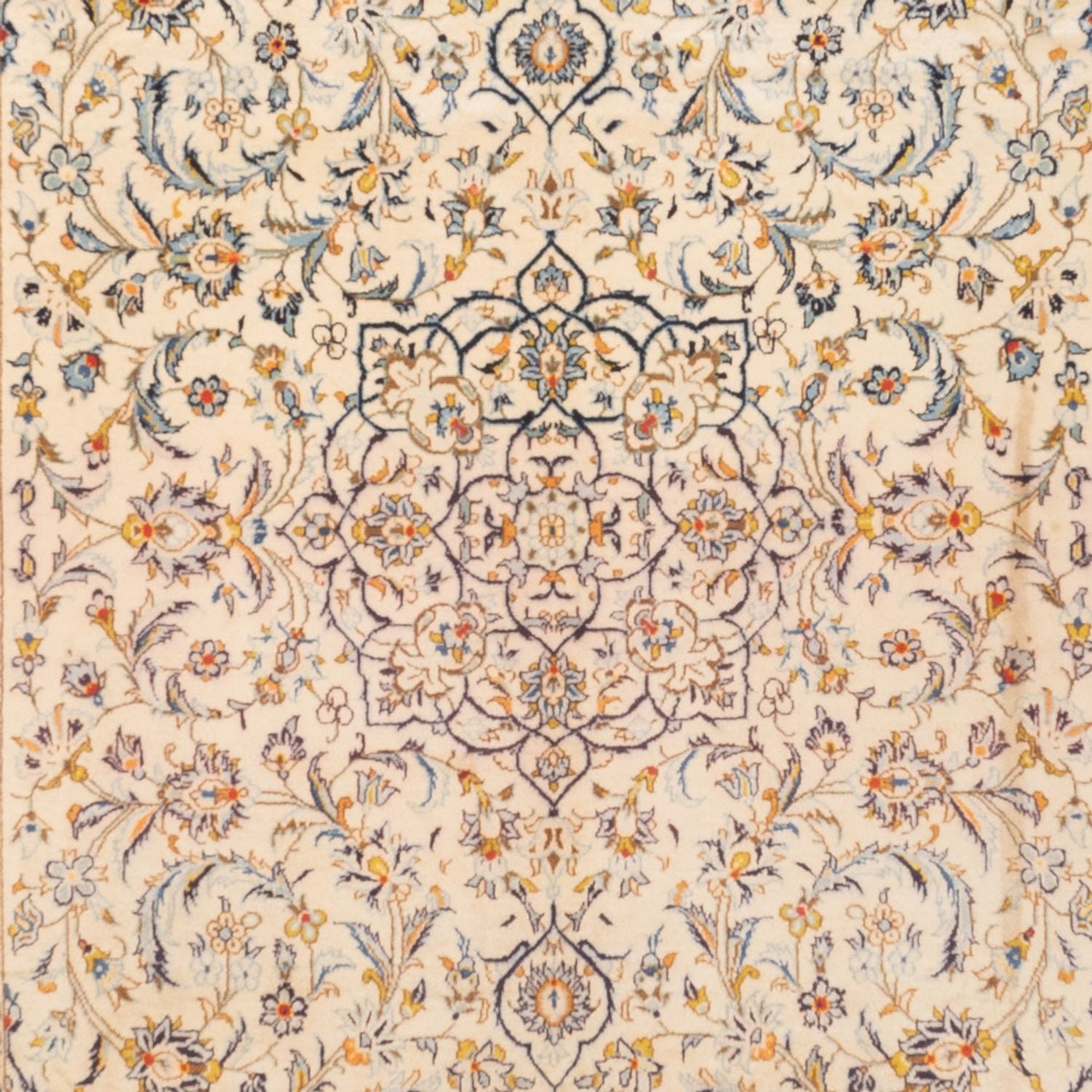 Alfombra persa - Keshan - 345 x 220 cm - beige