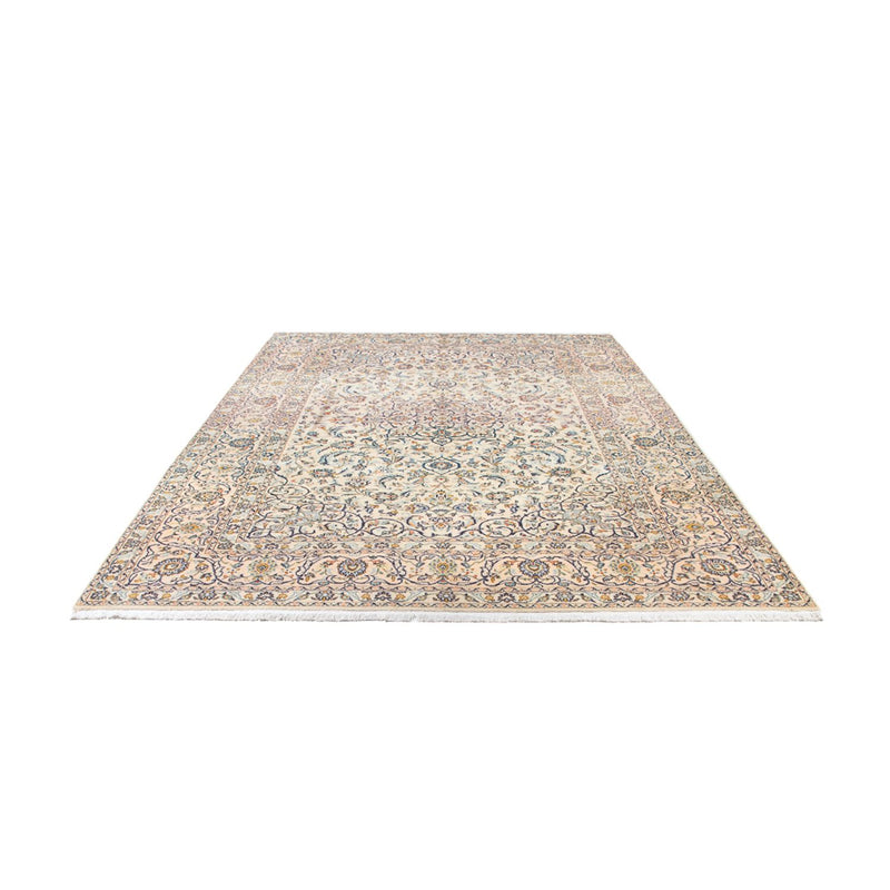 Alfombra persa - Keshan - 345 x 220 cm - beige
