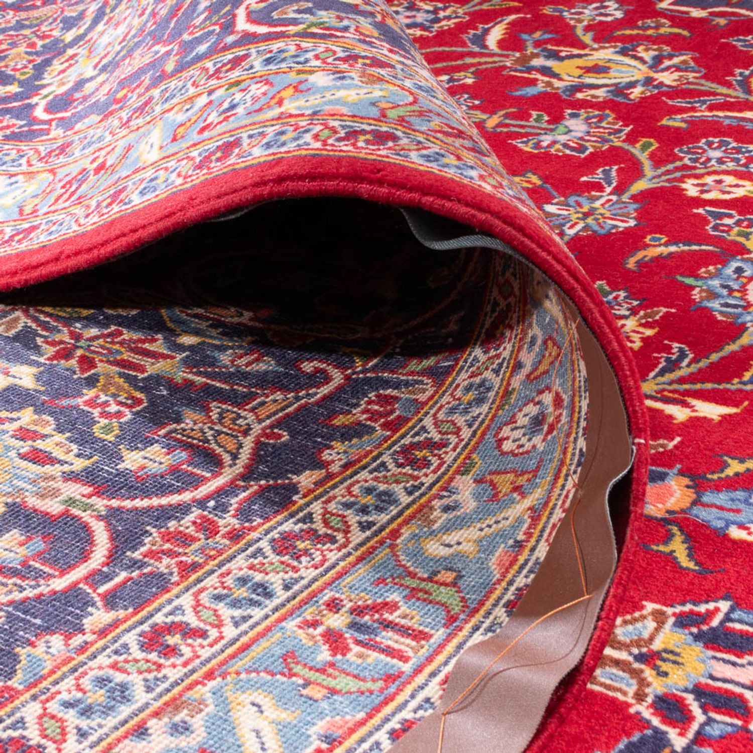 Alfombra persa - Keshan - 390 x 295 cm - rojo