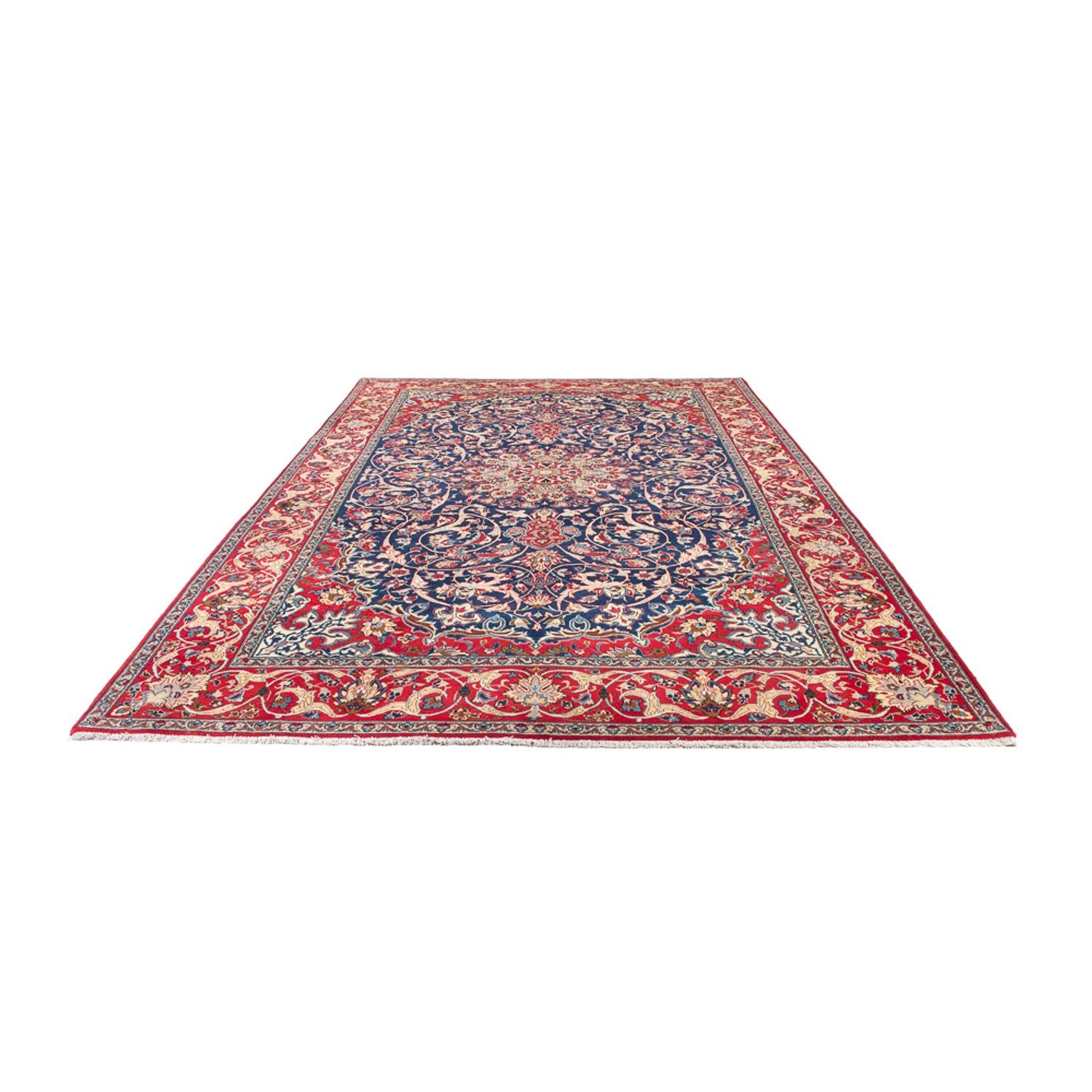Alfombra persa - Clásica - 388 x 250 cm - azul oscuro