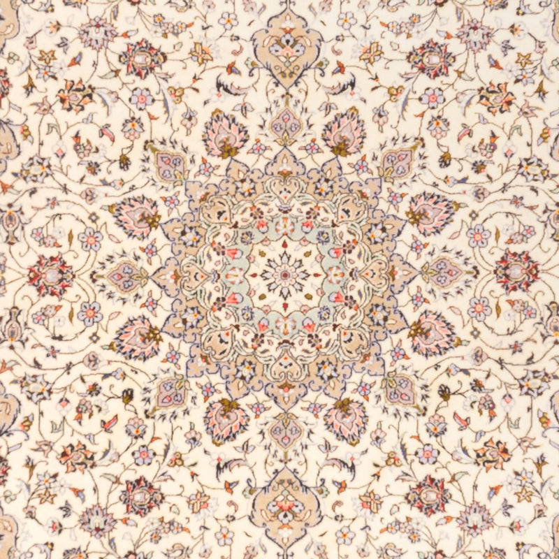 Alfombra persa - Keshan - 351 x 245 cm - beige