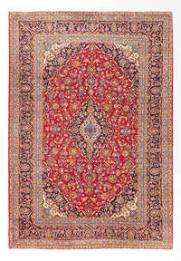 Alfombra persa - Keshan - 362 x 253 cm - rojo