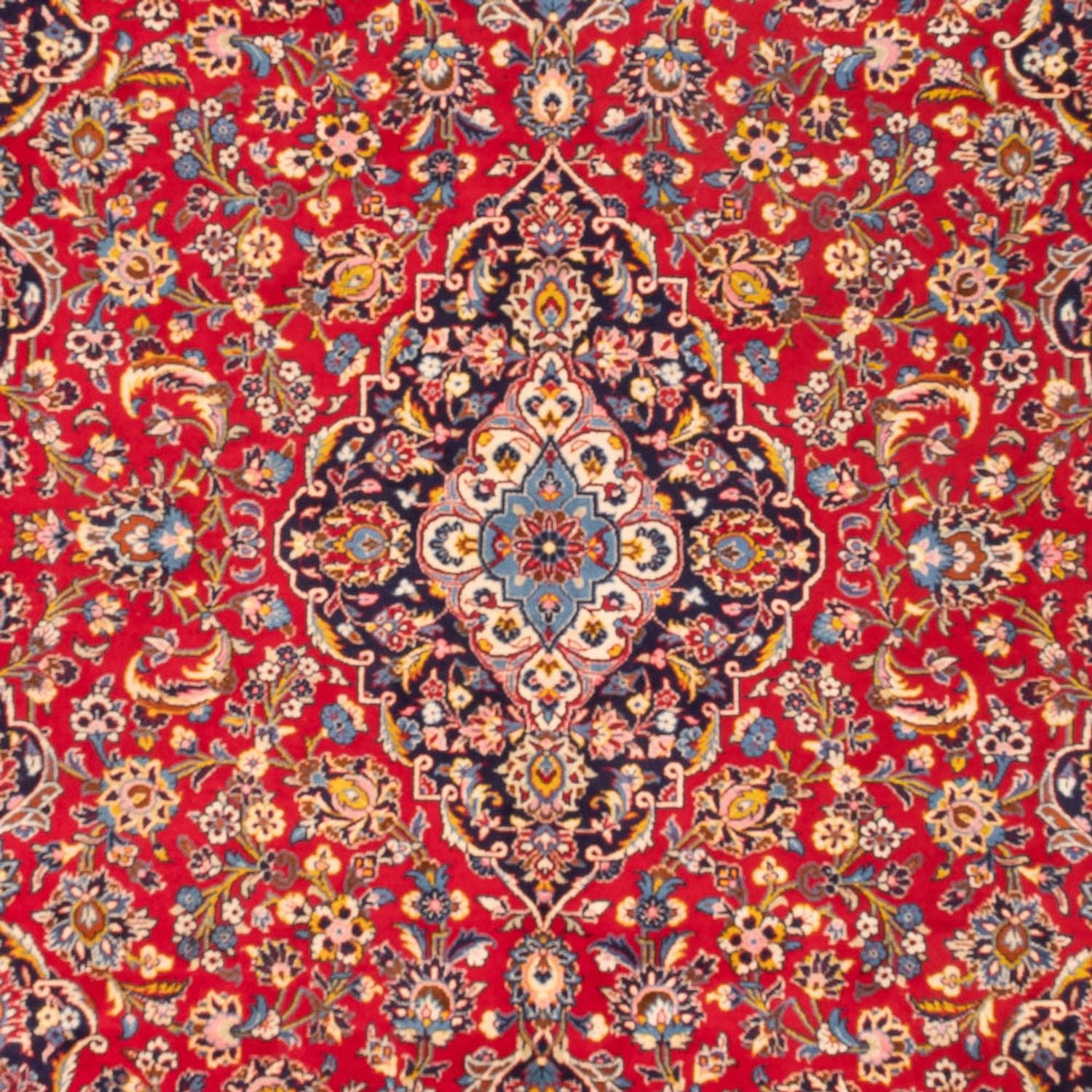 Alfombra persa - Keshan - 362 x 253 cm - rojo