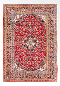 Alfombra persa - Keshan - 350 x 250 cm - rojo