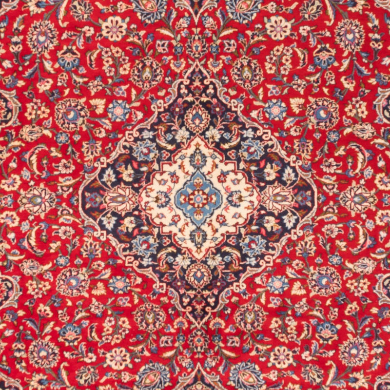 Alfombra persa - Keshan - 350 x 250 cm - rojo