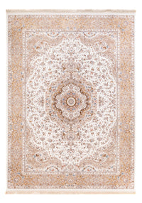 Alfombra tejida oriental - 350 x 250 cm - beige