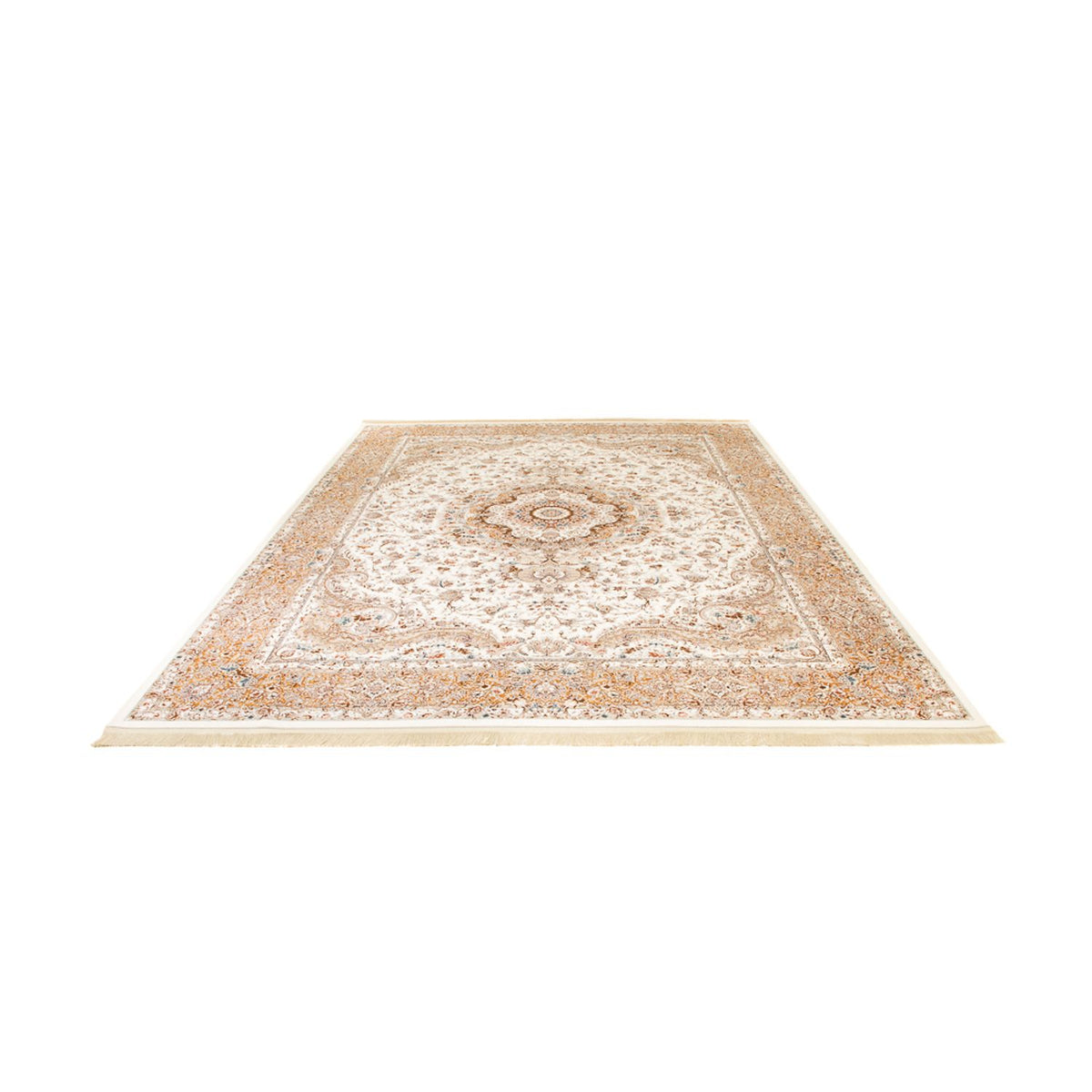 Alfombra tejida oriental - 350 x 250 cm - beige