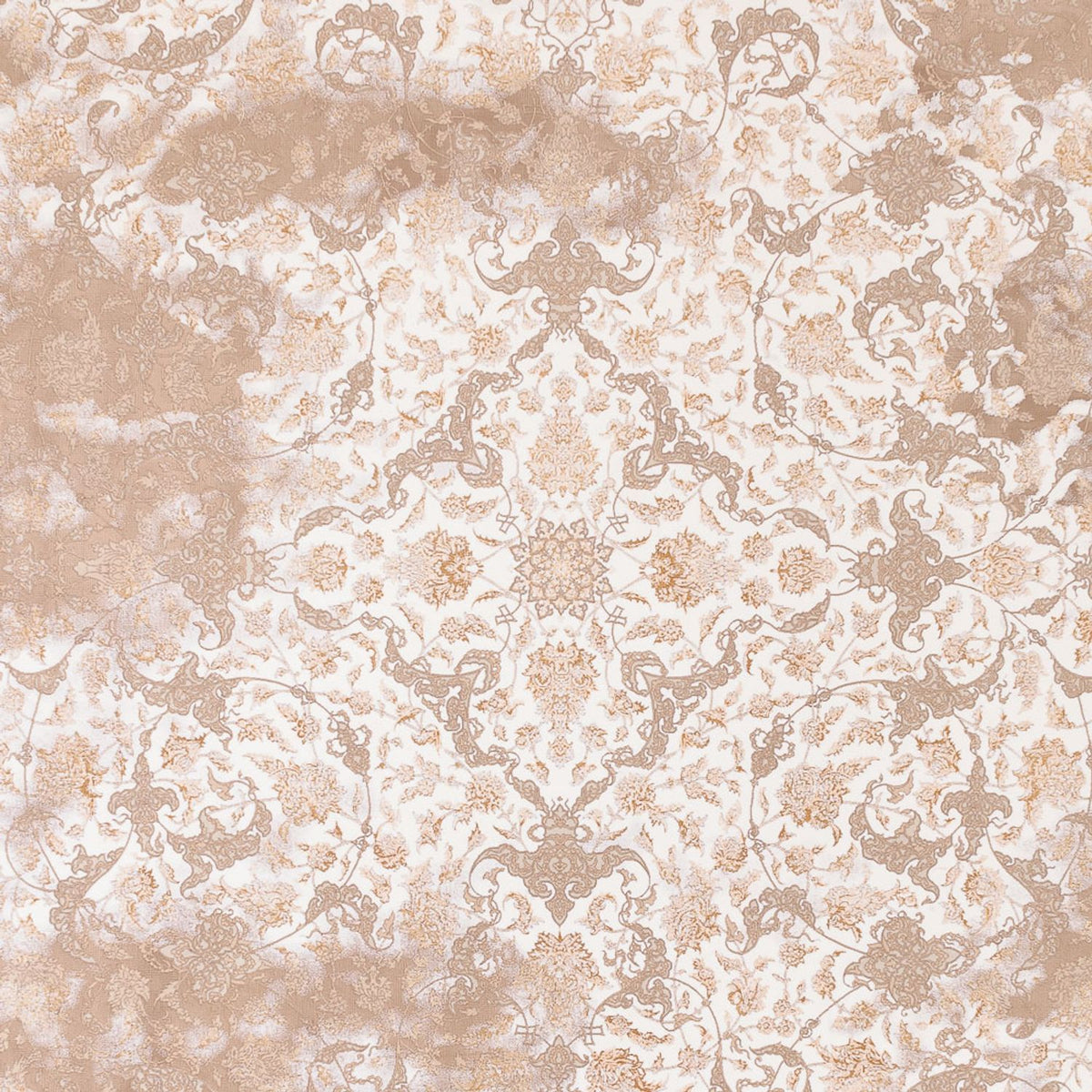 Alfombra tejida oriental - 350 x 250 cm - beige