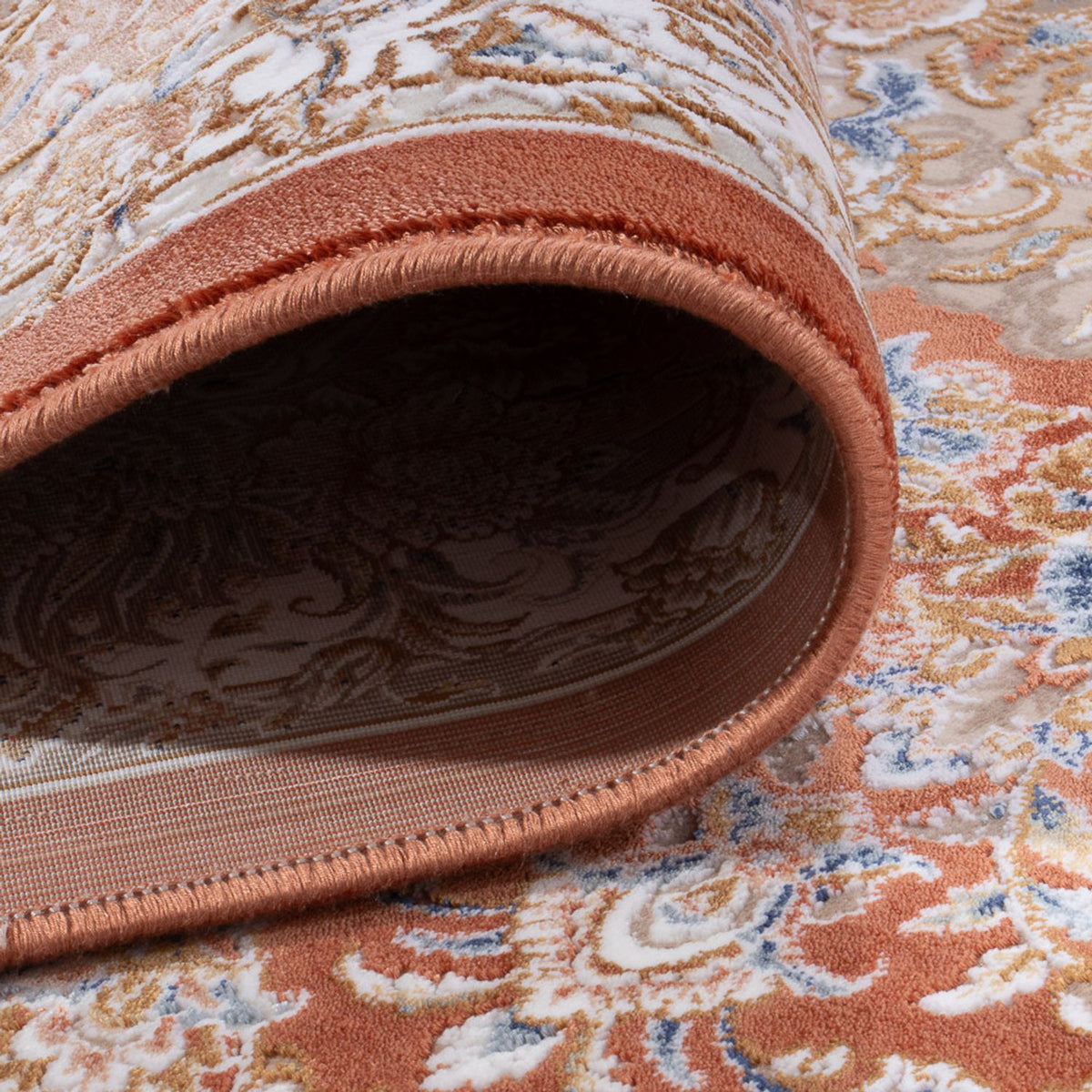 Alfombra tejida oriental - 350 x 250 cm - beige oscuro