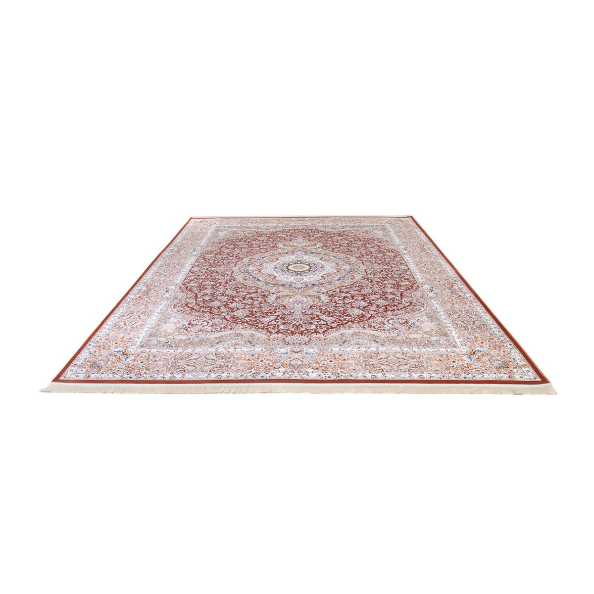 Alfombra tejida oriental - 350 x 250 cm - beige oscuro