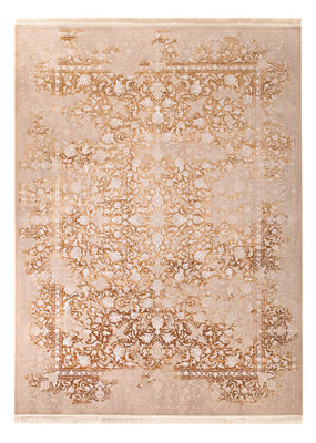 Alfombra tejida oriental - 350 x 250 cm - beige oscuro