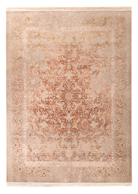Alfombra tejida oriental - 350 x 250 cm - beige oscuro