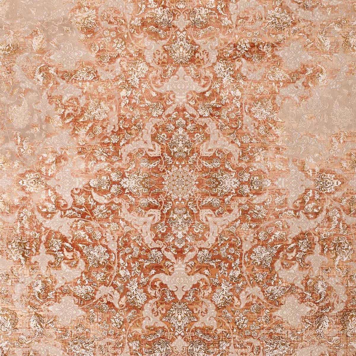 Alfombra tejida oriental - 350 x 250 cm - beige oscuro