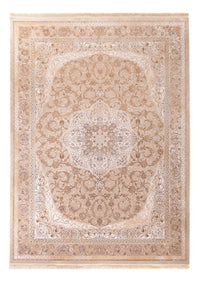 Alfombra tejida oriental - 350 x 250 cm - beige oscuro