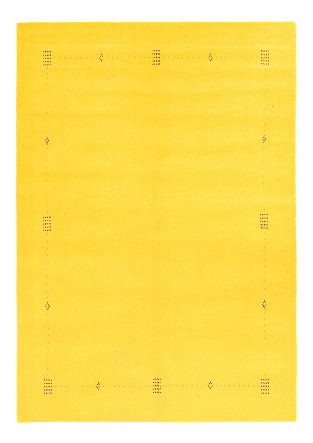 Alfombra Gabbeh - Softy - 227 x 164 cm - amarillo